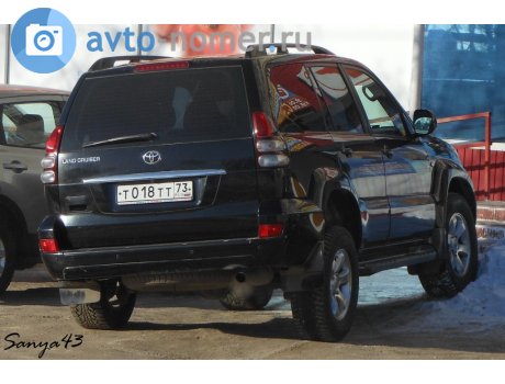 т018тт73, Toyota Land Cruiser Prado