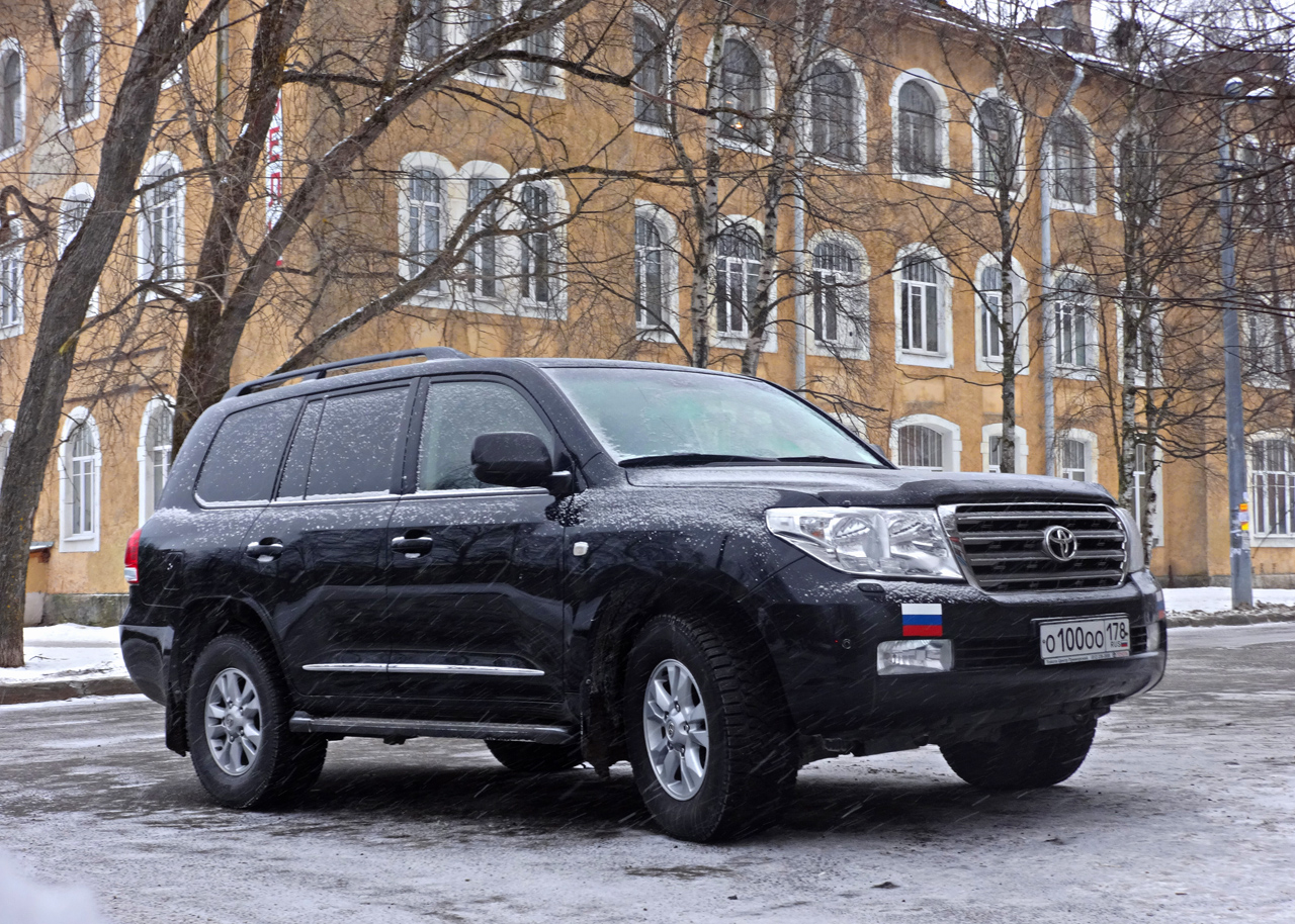 о 100 оо 178, Toyota Land Cruiser 200 (J200), 2007–2011