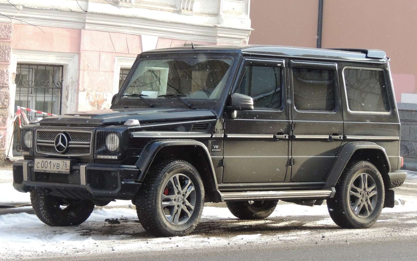 с 001 ув 76, Mercedes-Benz G-Klasse 