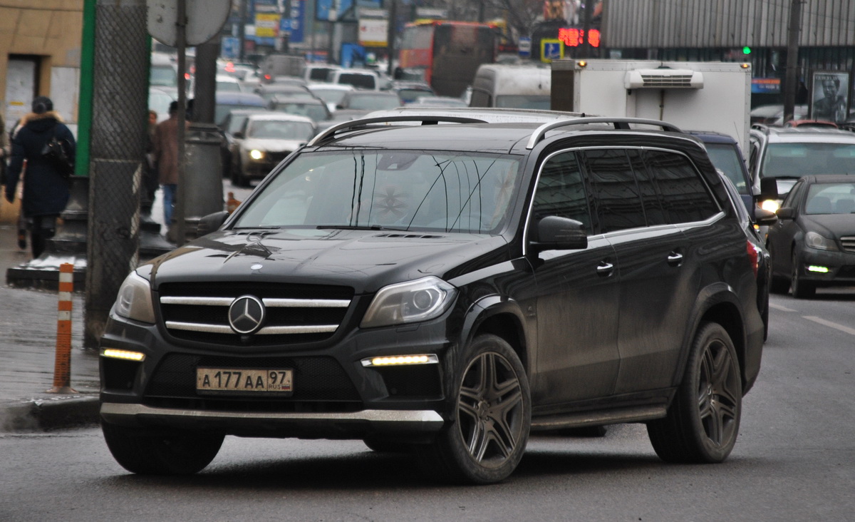 а 177 аа 97, Mercedes-Benz GL-Klasse 2nd gen (X166), 2012–2015