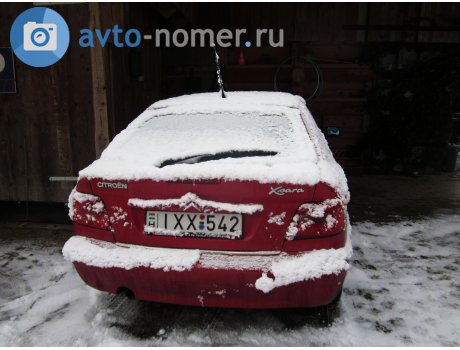 IXX-542, Citroёn Xsara