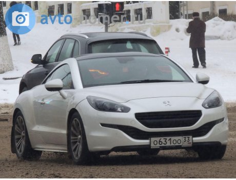 о631оо33, Peugeot RCZ