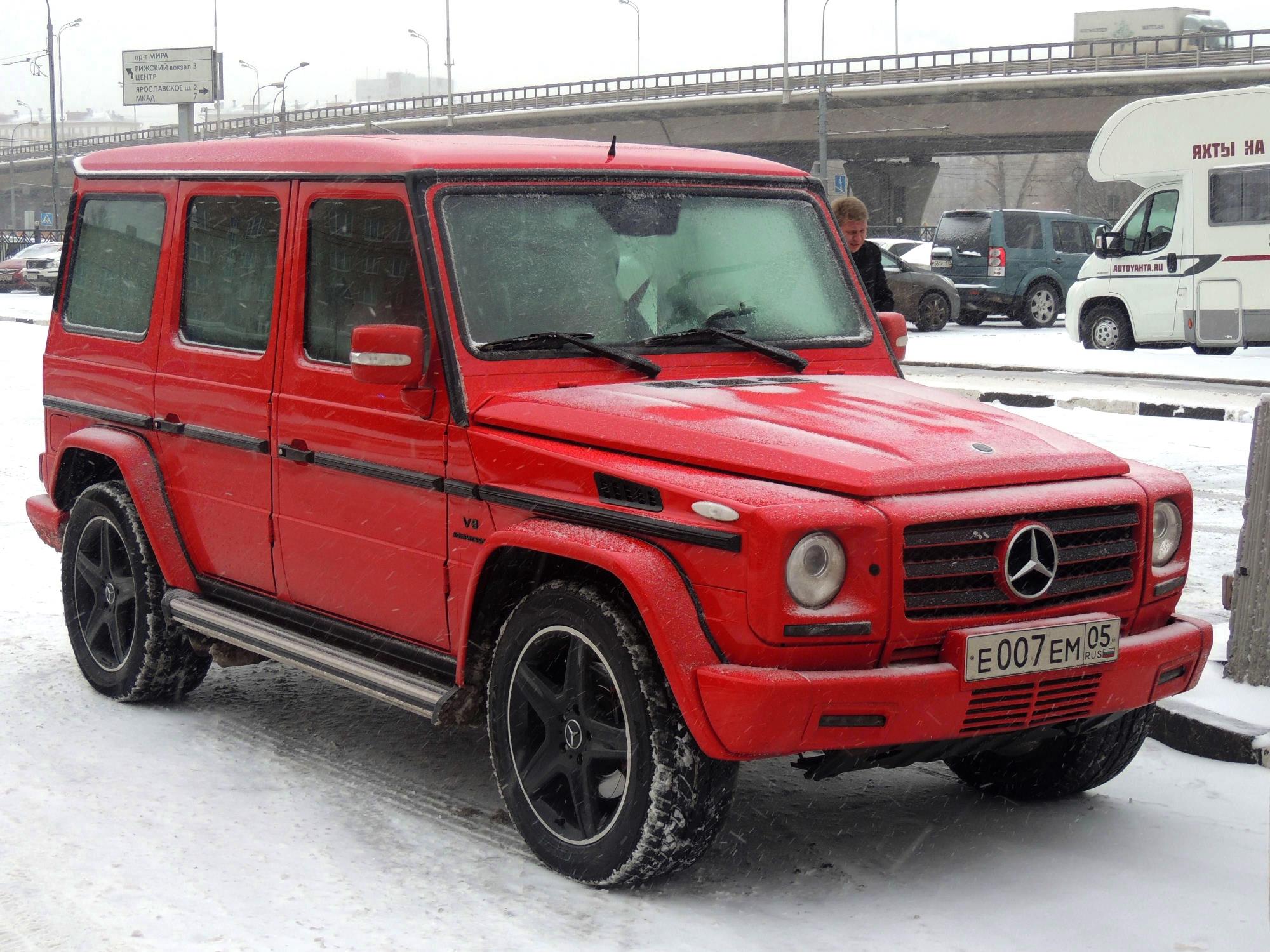 е 007 ем 05, Mercedes-Benz G-Klasse 