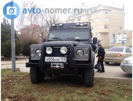 х006аа123, Land Rover Defender