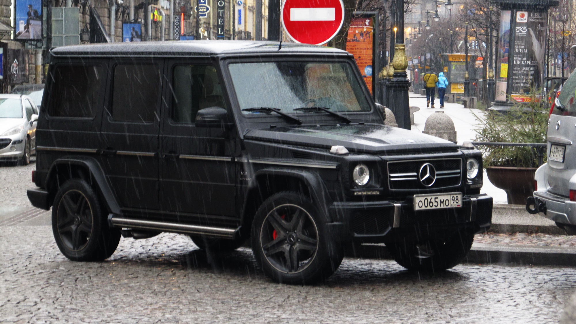 AMG g63 стробоскопы