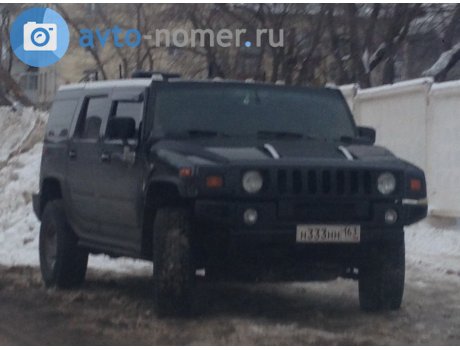 н333нн163, HUMMER H2