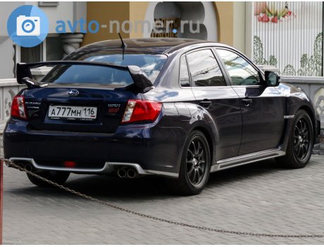 а777мн116, Subaru Impreza WRX STi