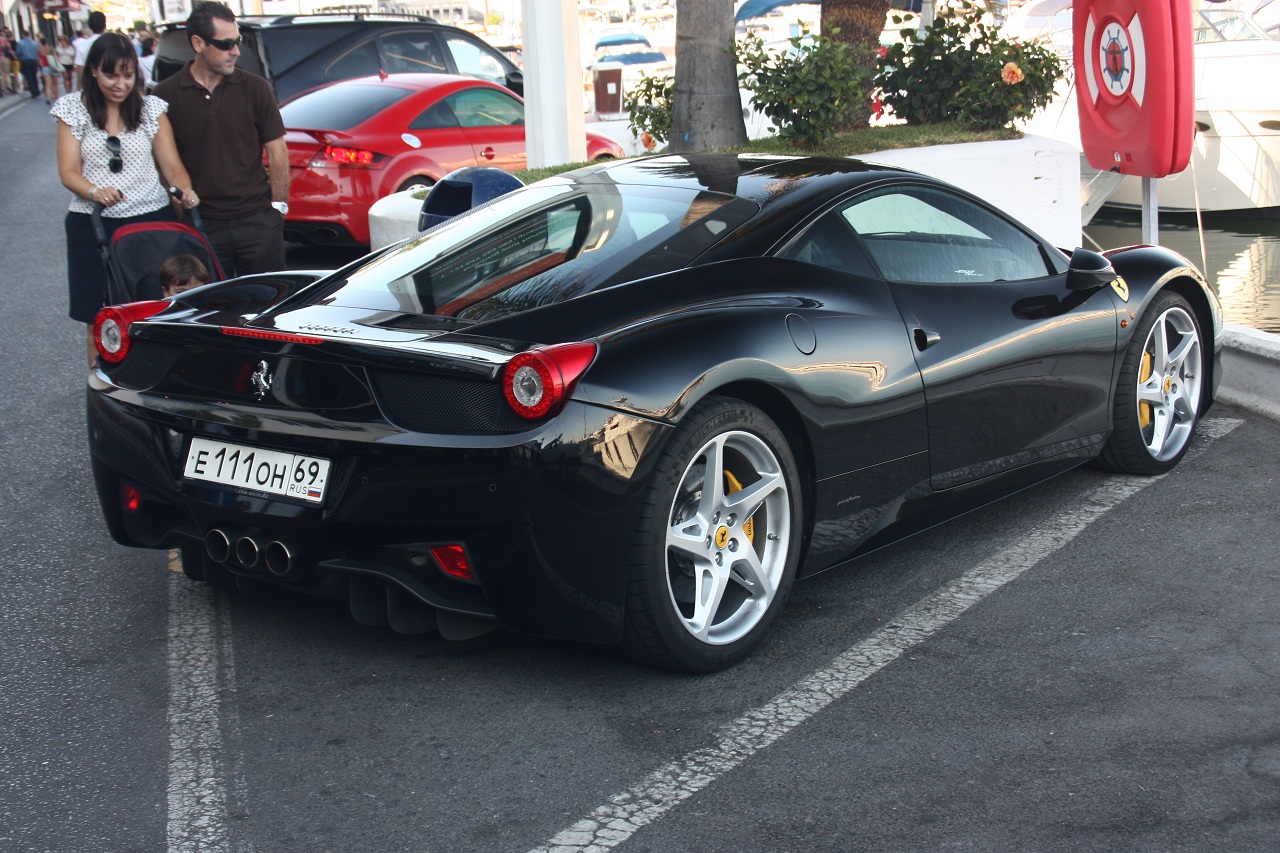 е 111 он 69, Ferrari 458 1st gen Italia (F142), 2009–2015