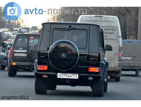 а777ан777, Mercedes-Benz G-Klasse