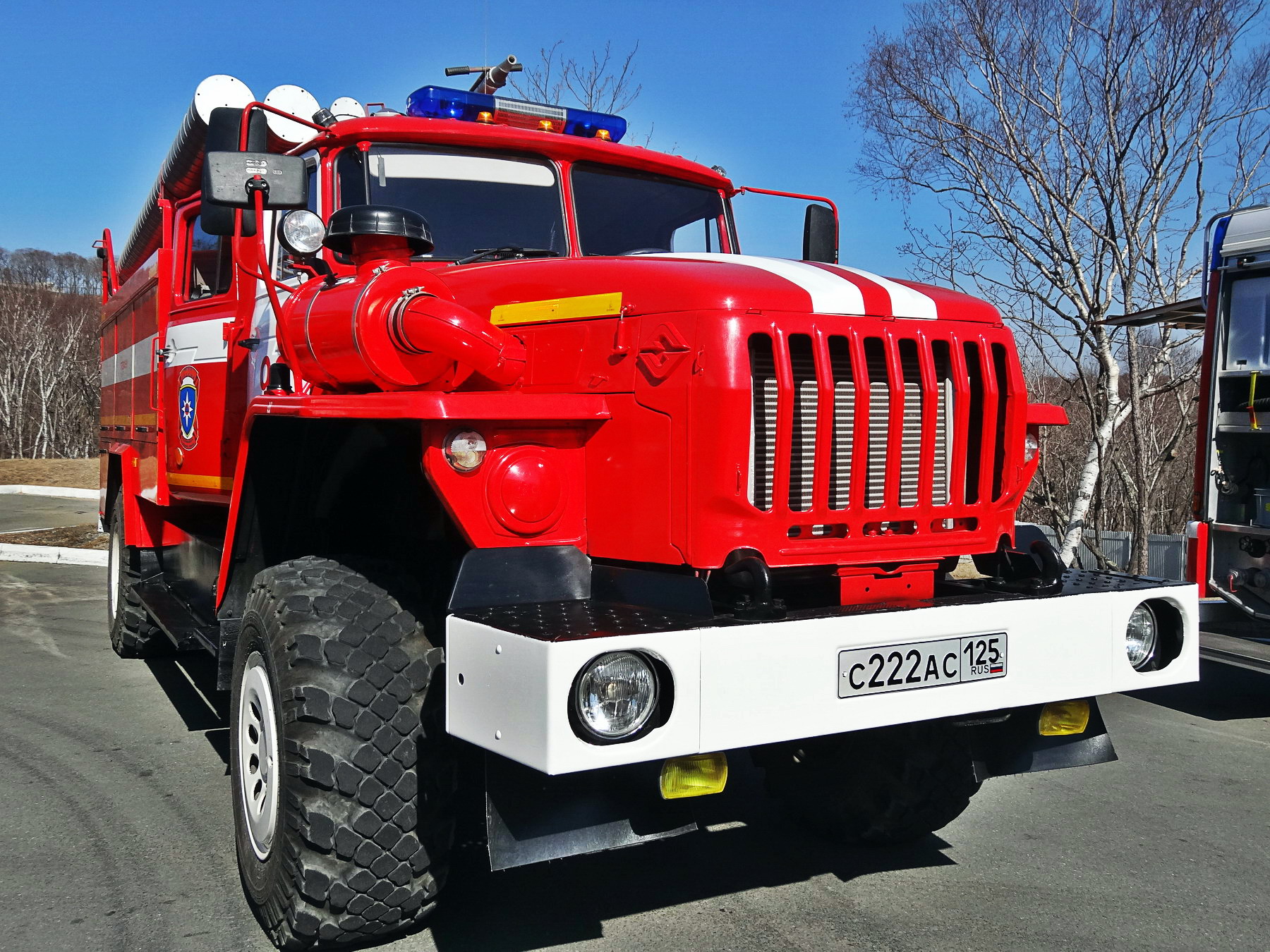 Пожарная машина Урал 43206