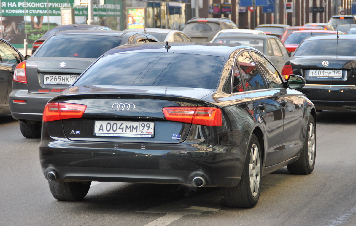 а 004 мм 99, Audi A6 4th gen Sedan (C7/4G2/4GC), 2011–2018