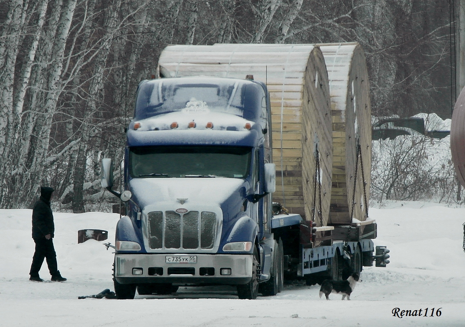 с 735 ук 55, Peterbilt 387 