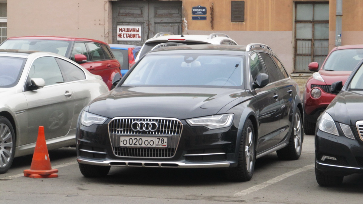 о 020 оо 78, Audi A6 