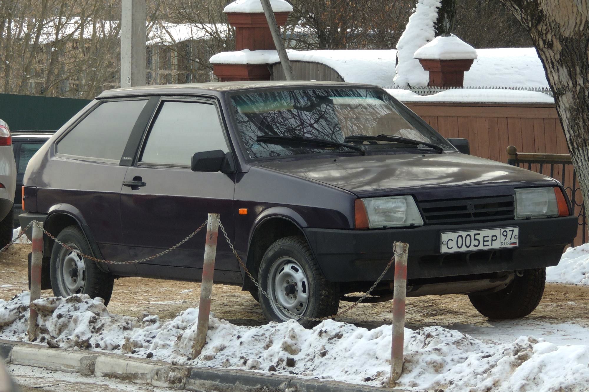 с 005 ер 97, Lada (VAZ) 2109 2109 Спутник (Samara/Forma/Sputnik), 1987–2004 (–2011 for others)