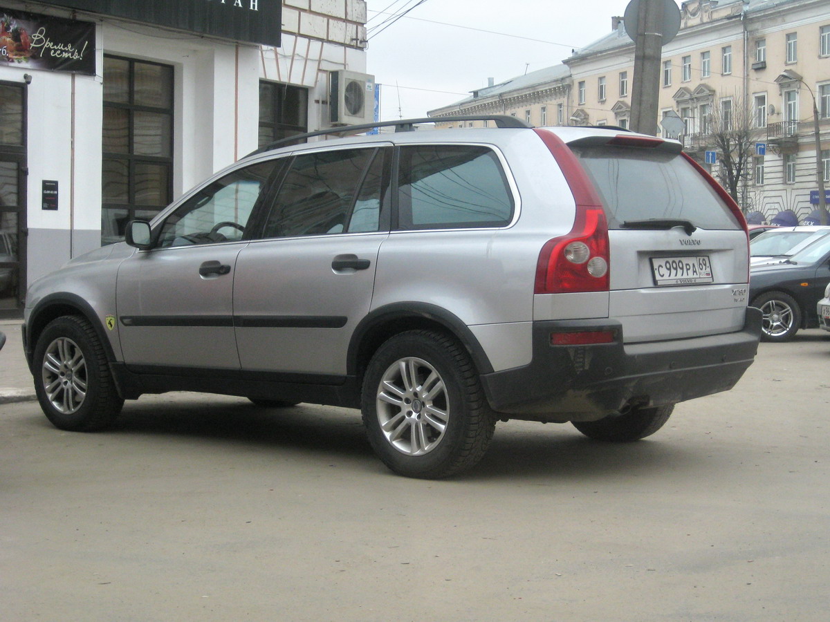 с 999 ра 69, Volvo XC90 1st gen (275), 2002–2014