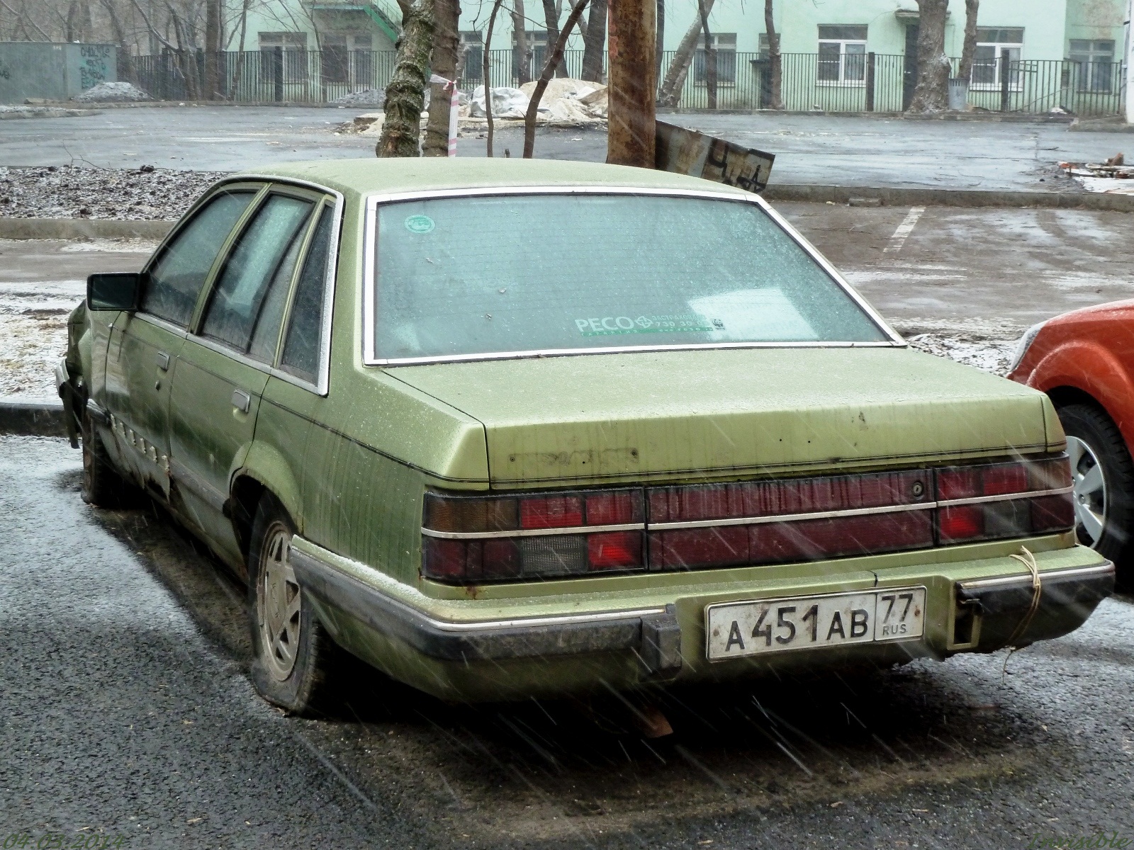 а 451 ав 77, Opel Senator 1st gen (A2), facelift, 1982–1987