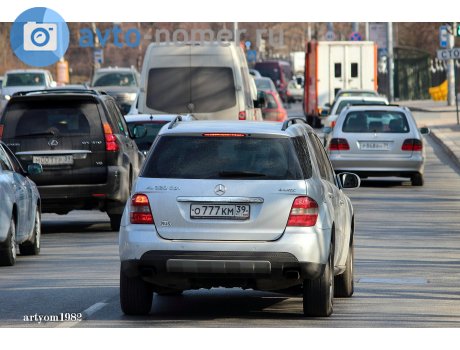 о777км39, Mercedes-Benz M-Klasse