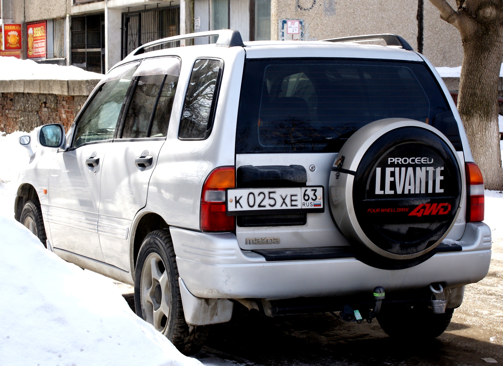 к 025 хе 63, Mazda Proceed Levante 2nd gen 5-door SUV (FT/GT), 1998–1999