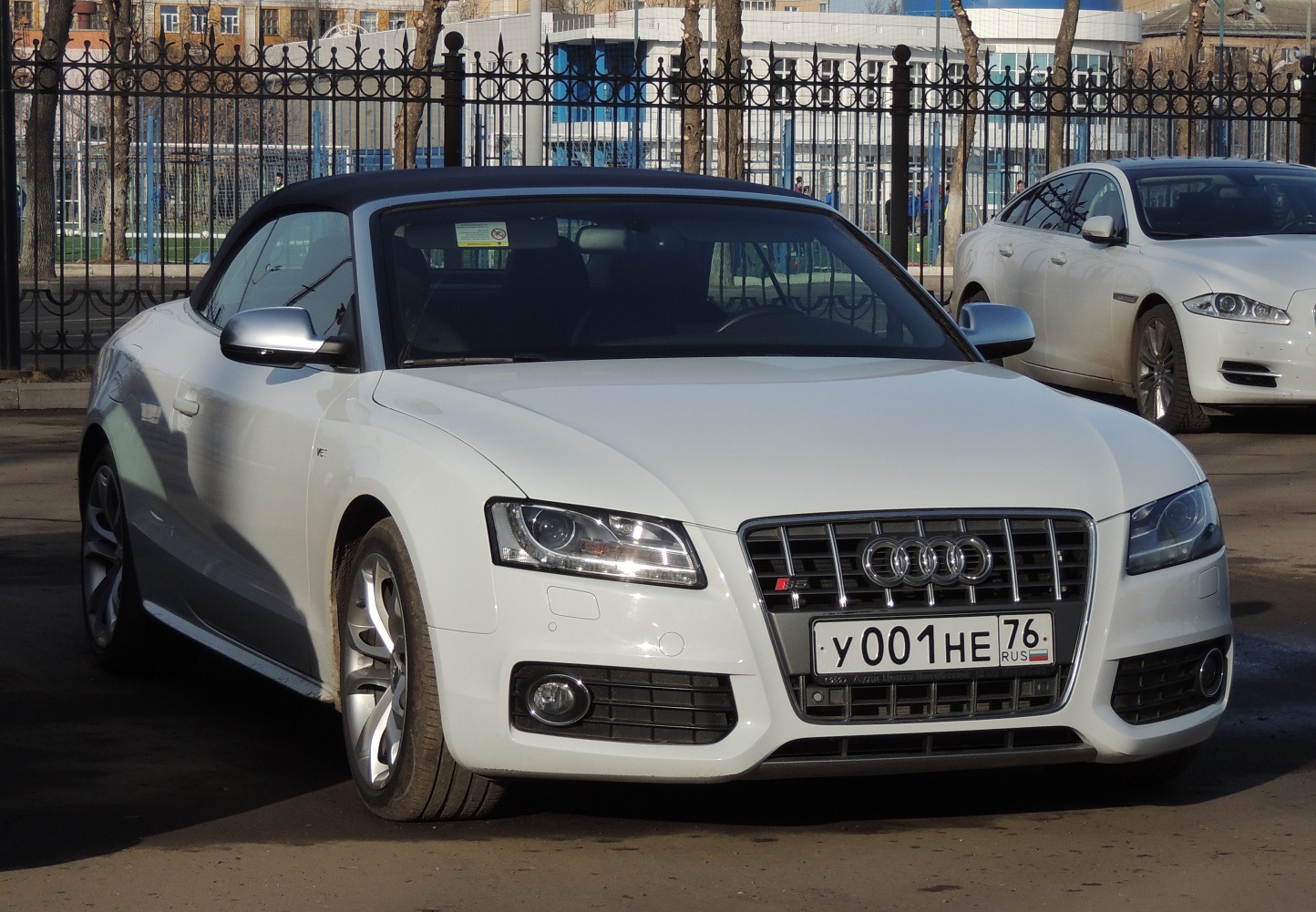 у 001 не 76, Audi S5 1st gen Cabriolet (B8/8F7), 2009–2011