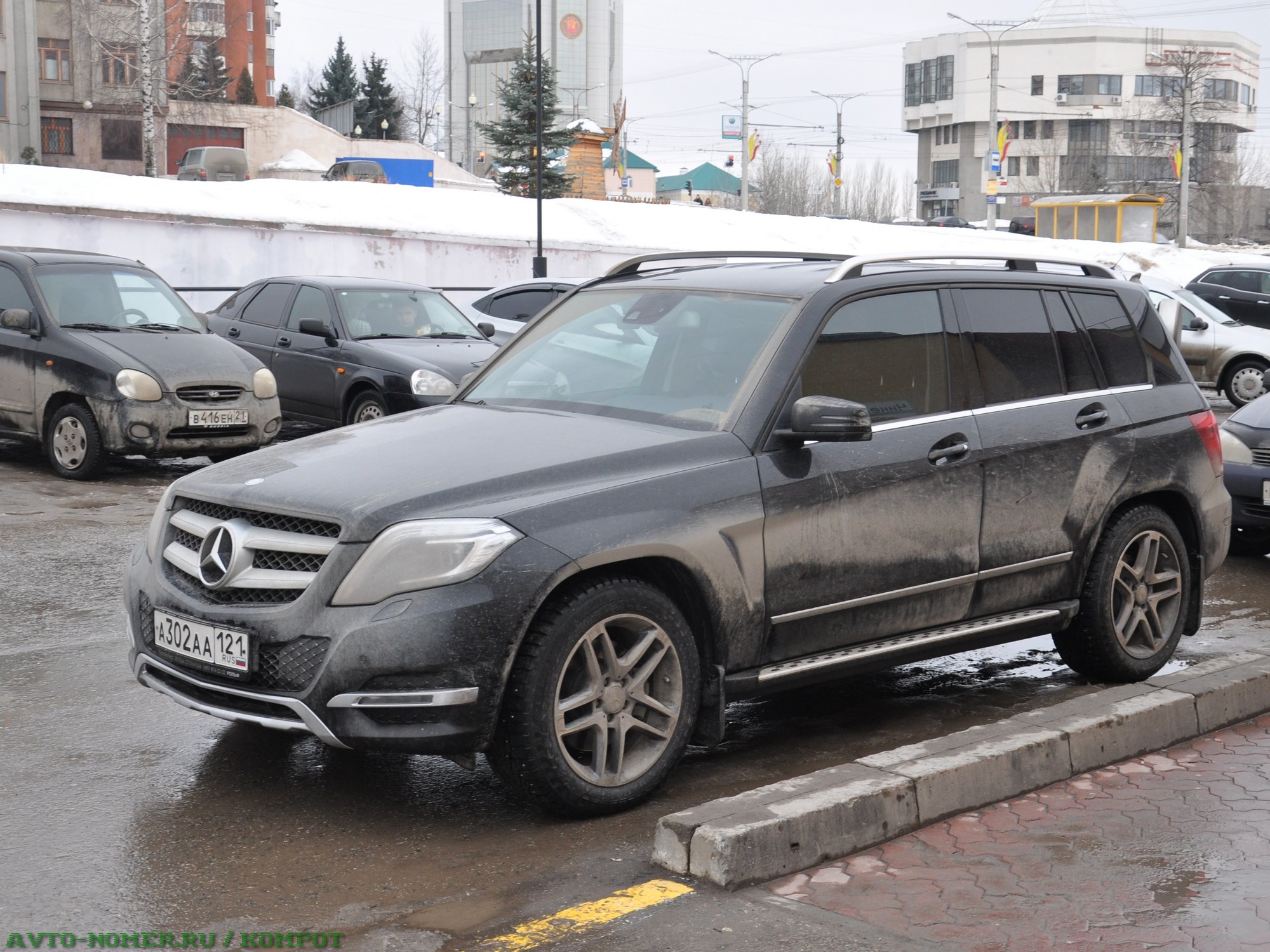 а 302 аа 121, Mercedes-Benz GLK-Klasse 1st gen (X204), facelift, 2012–2015