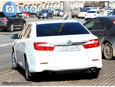 н222нн22, Toyota Camry