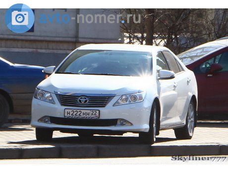 н222нн22, Toyota Camry