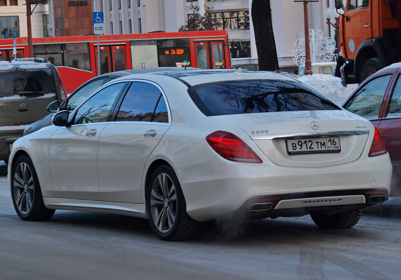 в 912 тм 16, Mercedes-Benz S-Klasse 8th gen Sedan (W222/V222), 2013–2020