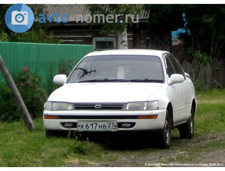 к617нв27, Toyota Corolla