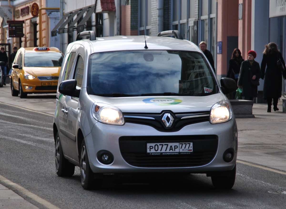 р 077 ар 777, Renault Kangoo 