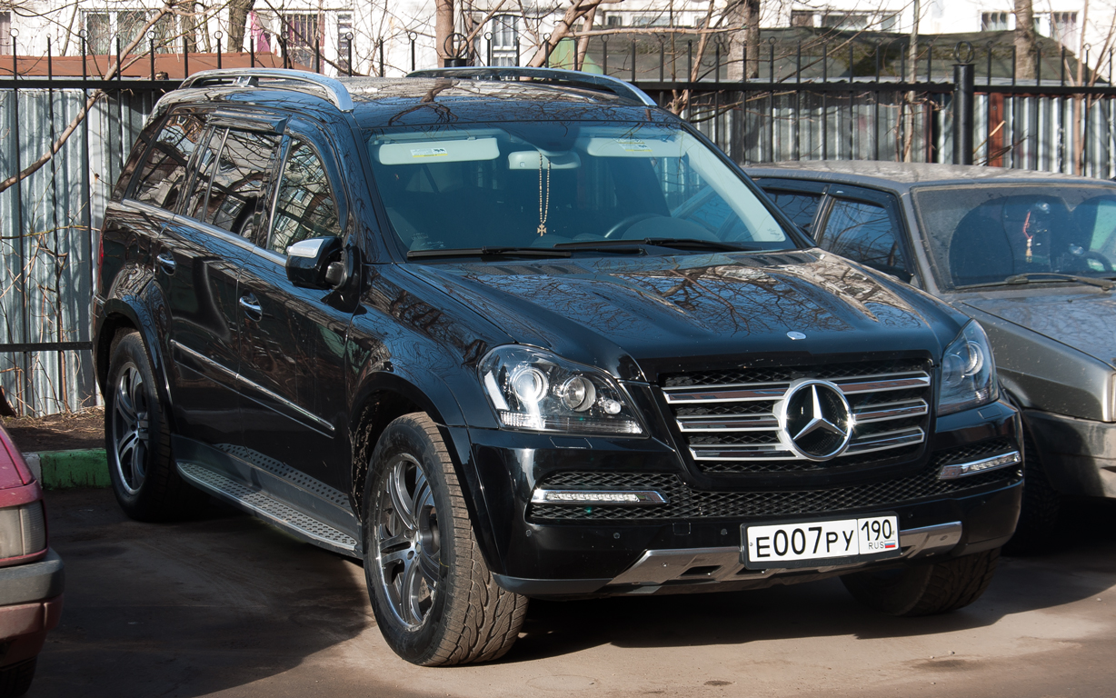 е 007 ру 190, Mercedes-Benz GL-Klasse 1st gen (X164), 2006–2012