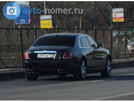 а997ах777, Rolls-Royce Ghost