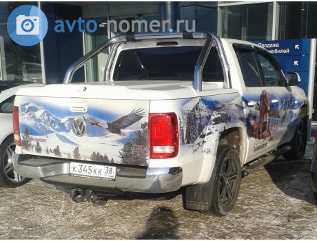 к345кк38, Volkswagen Amarok