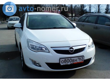 о800вн163, Opel Astra