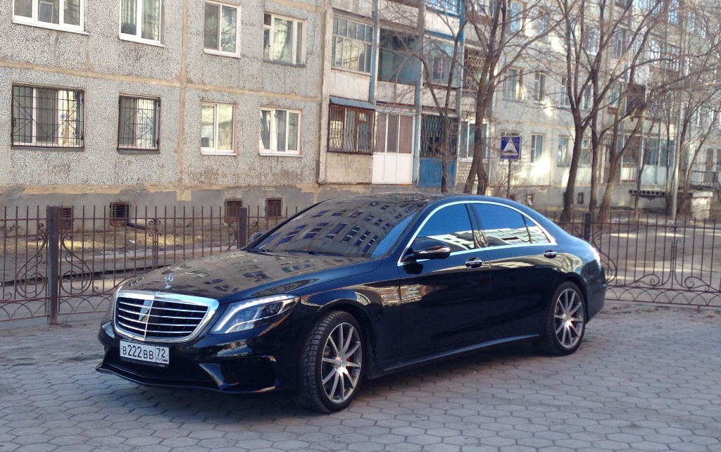 Мерседес w222 ночью