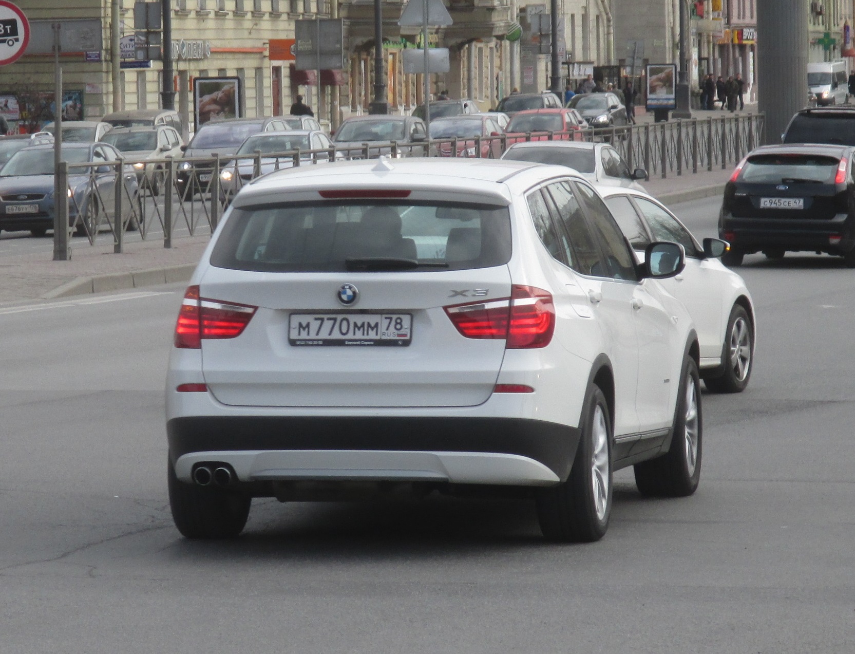 м 770 мм 78, BMW X3 2nd gen (F25), 2010–2014