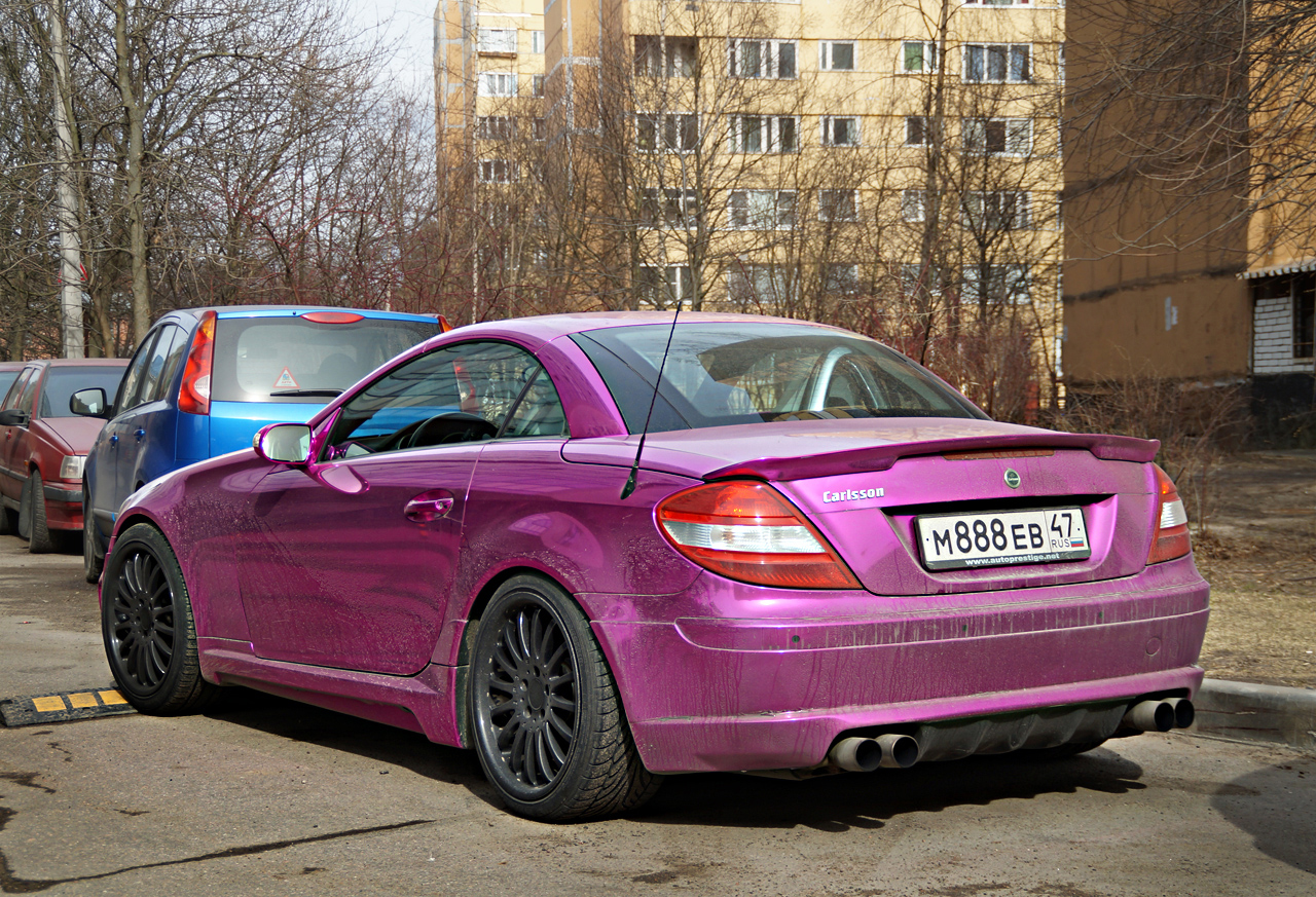 м 888 ев 47, Mercedes-Benz SLK-Klasse 2nd gen (R171), 2004–2011