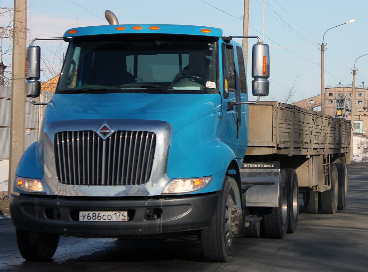 у 686 со 174, International TranStar 2nd gen, 2007–2017 (2002–2007 trucks were sold under 8000 model)