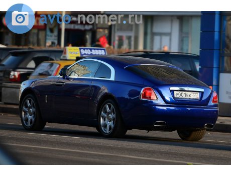 р001вк777, Rolls-Royce Wraith