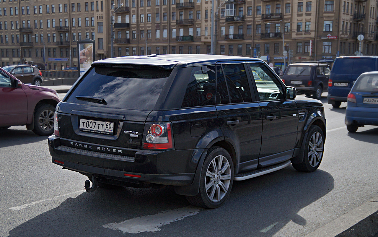 т 007 тт 60, Land Rover Range Rover Sport 1st gen (L320), 2005–2013