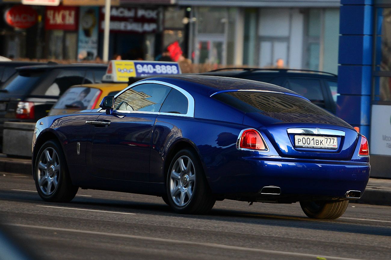р 001 вк 777, Rolls-Royce Wraith 2nd gen (RR5), 2013–2023