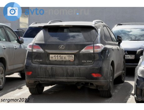 н111ех199, Lexus RX