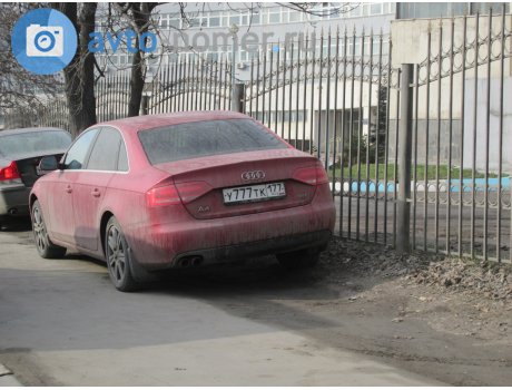 у777тк177, Audi A4