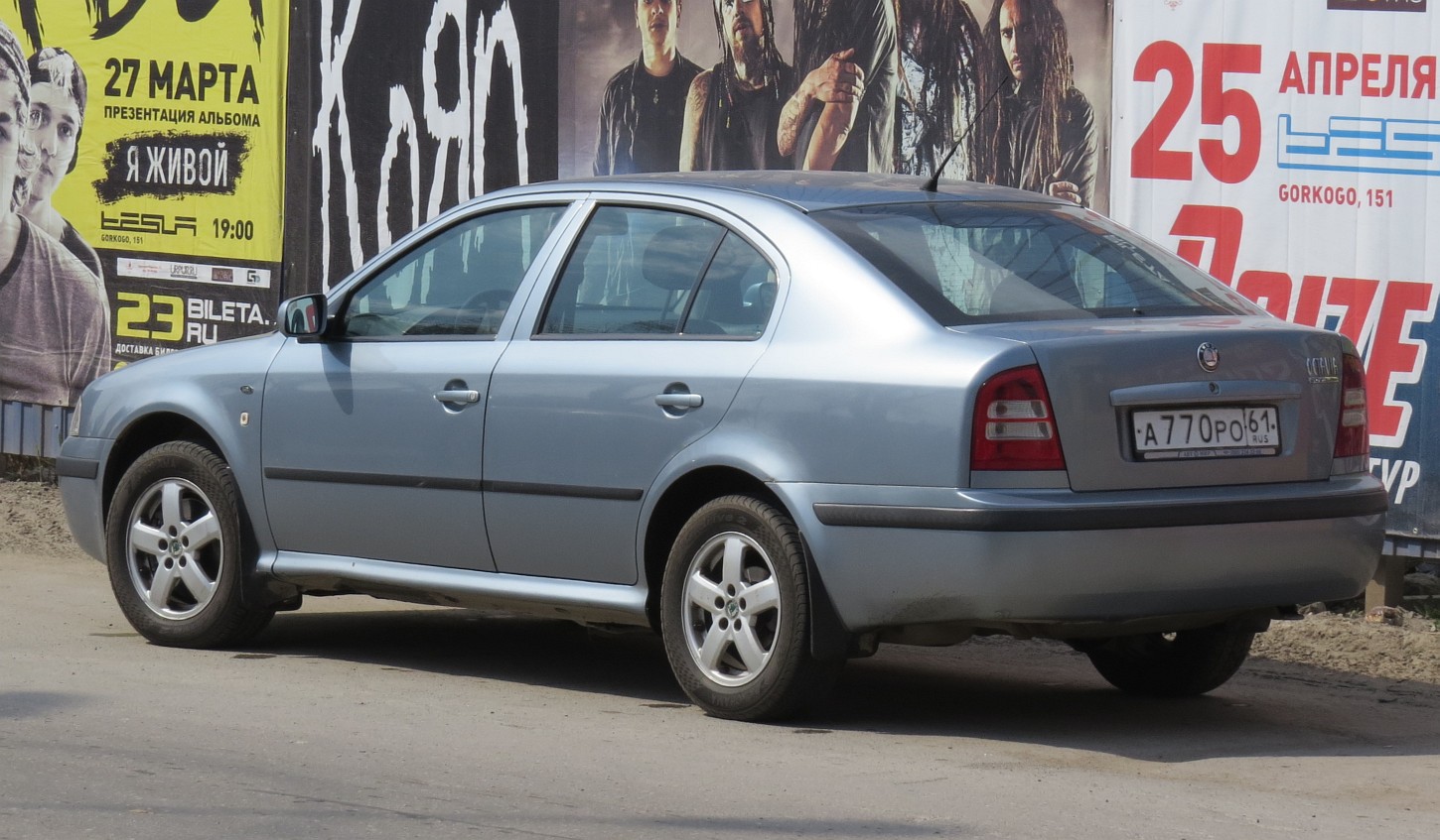 а 770 ро 61, Skoda Octavia 2nd gen Liftback (A5/1Z3), 2004–2008 (2010–2012 Tour)