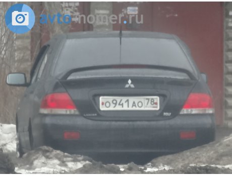 о941ао78, Mitsubishi Lancer