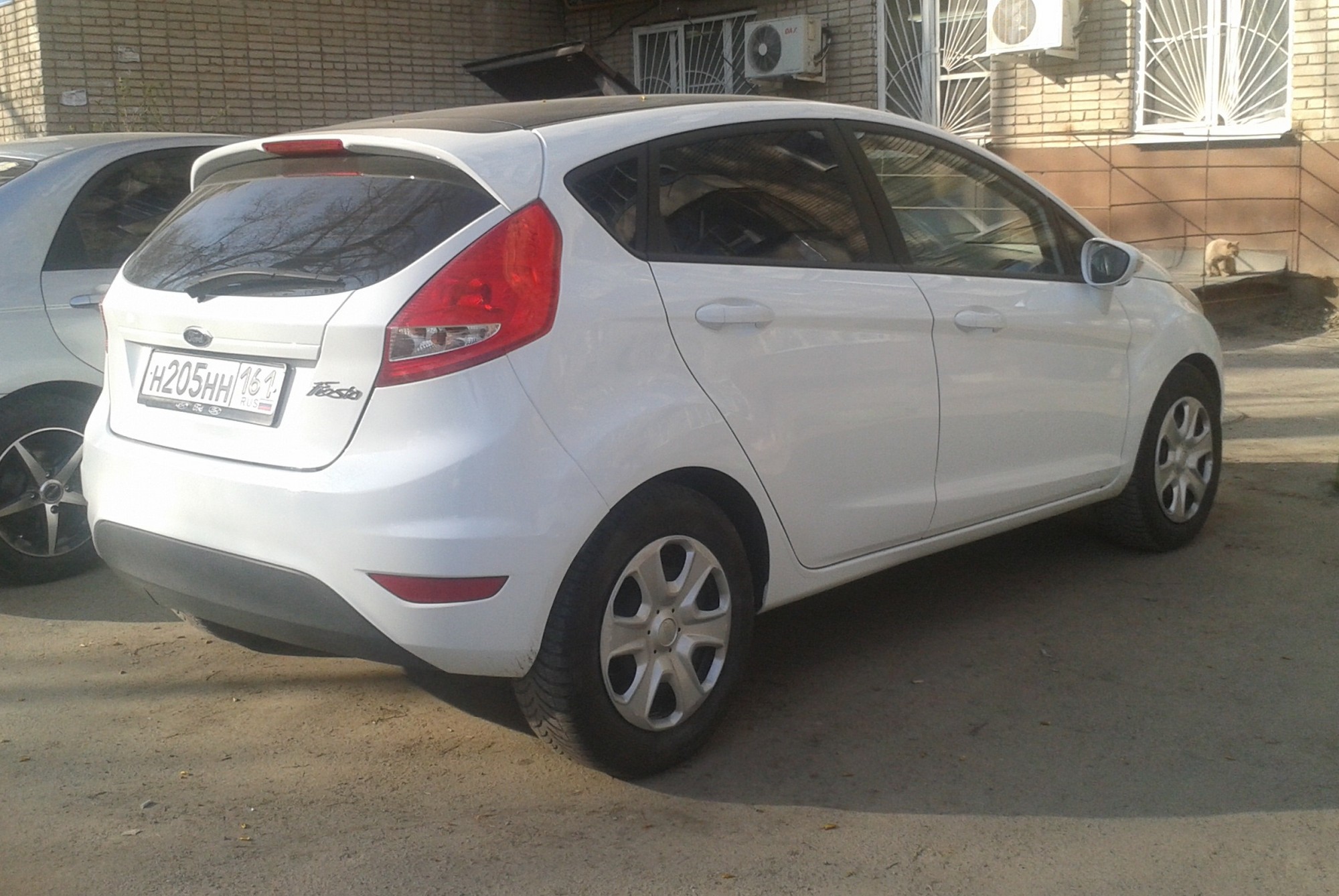 "н 205 нн 161" photos Ford Fiesta. Russia