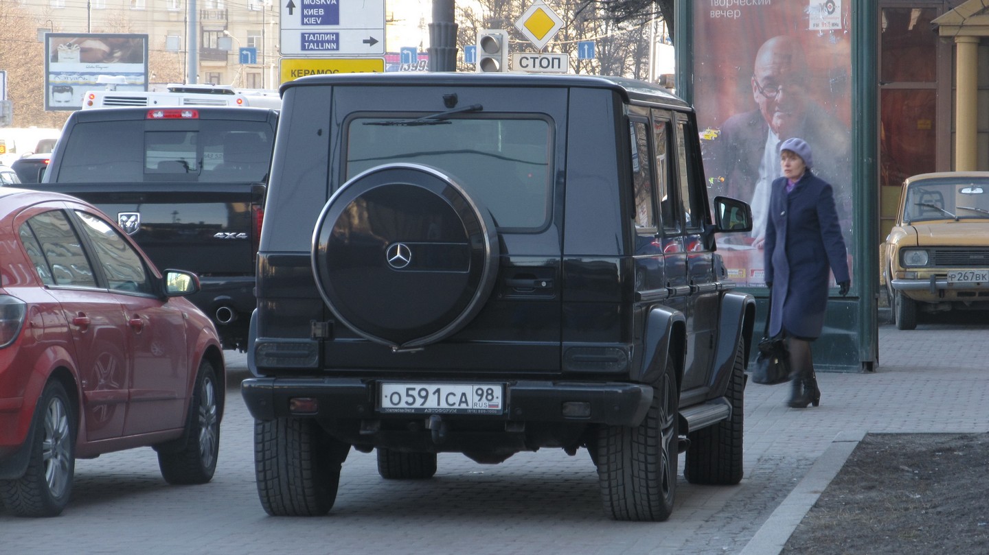 о 591 са 98, Mercedes-Benz G-Klasse 1st gen 5-door SUV (W463), 1990–2018