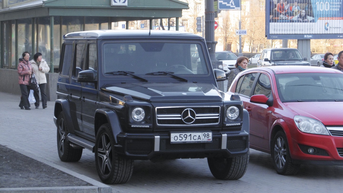 о 591 са 98, Mercedes-Benz G-Klasse 1st gen 5-door SUV (W463), 1990–2018