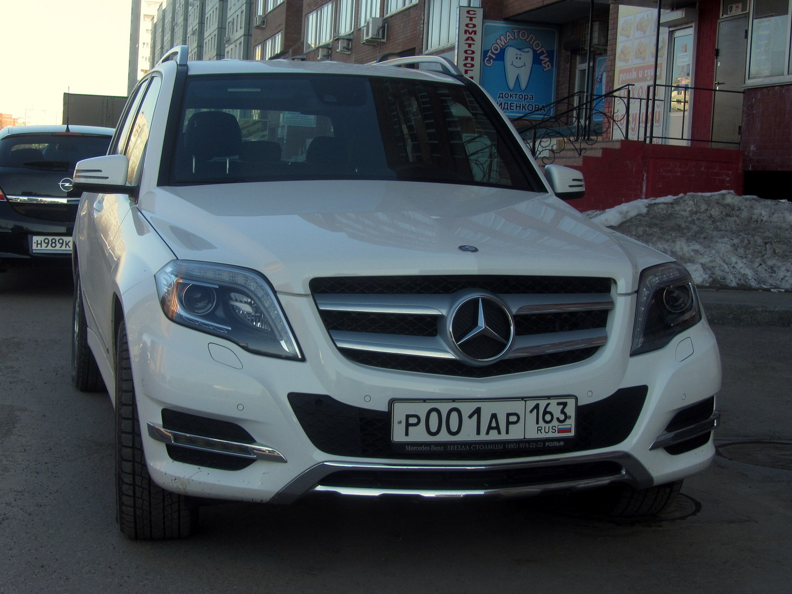р 001 ар 163, Mercedes-Benz GLK-Klasse 1st gen (X204), facelift, 2012–2015