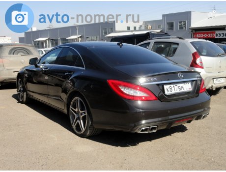 к817вм777, Mercedes-Benz CLS-Klasse