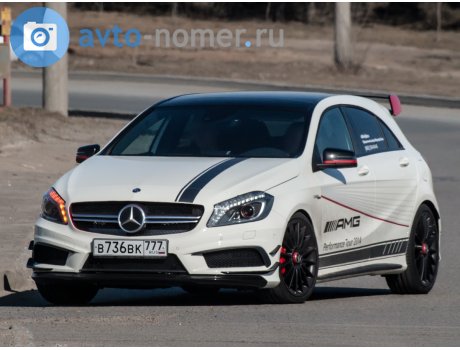 в736вк777, Mercedes-Benz A-Klasse
